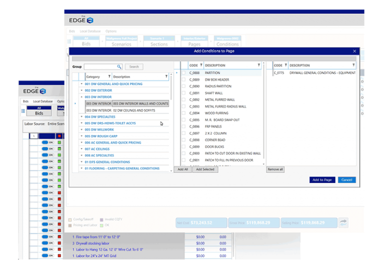 Drywall Estimating & Bidding Software Estimating Edge