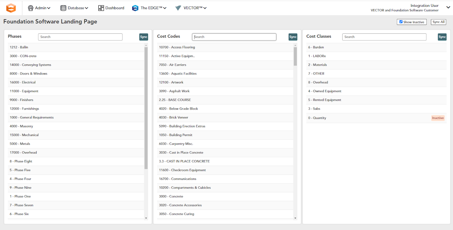 The EDGE® and Foundation Integration - Estimating Edge